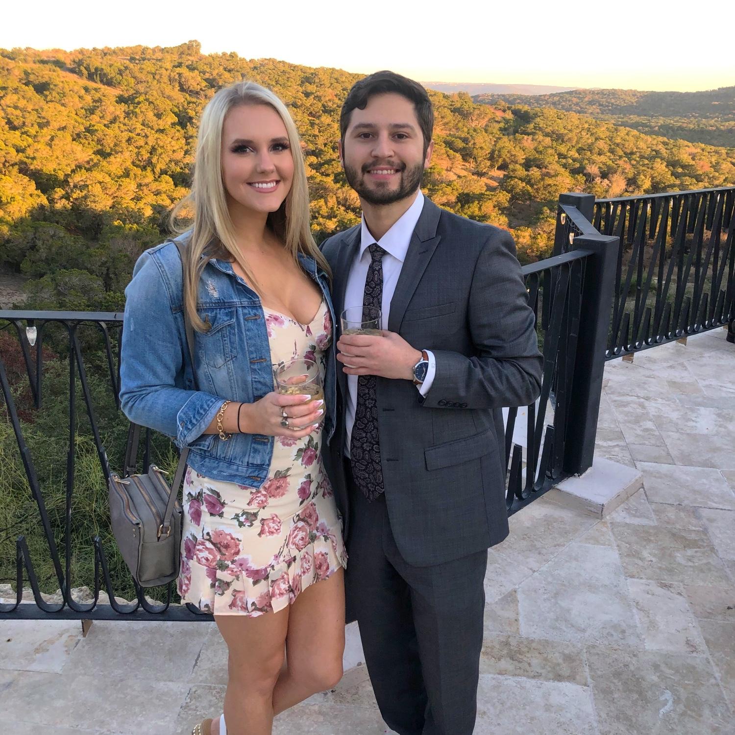 From the wedding we attended at our venue in 2019!