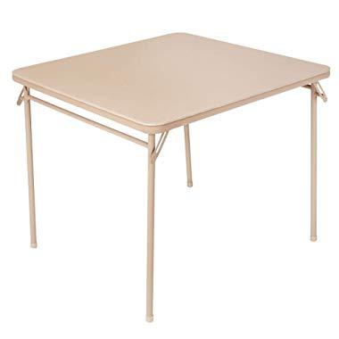 Cosco 34" Vinyl Top Folding Table