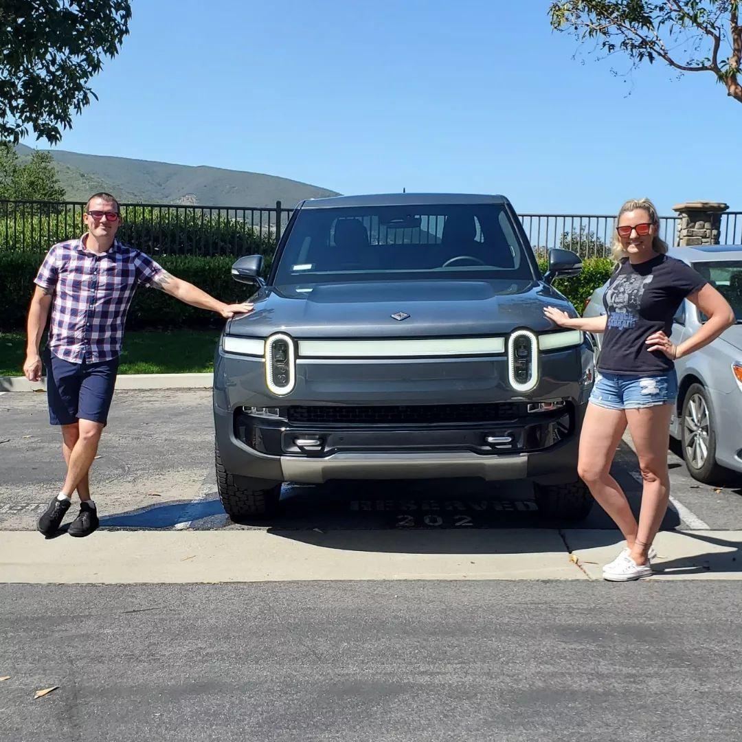 Getting our new truck!