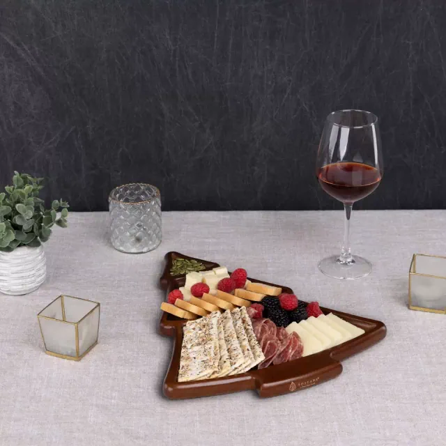 Toscana Christmas Tree Serving Tray
