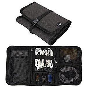 Travel Cord Organizer - Electronics Accessories Case & Travel Electronics Organizer(Dark Gray)
