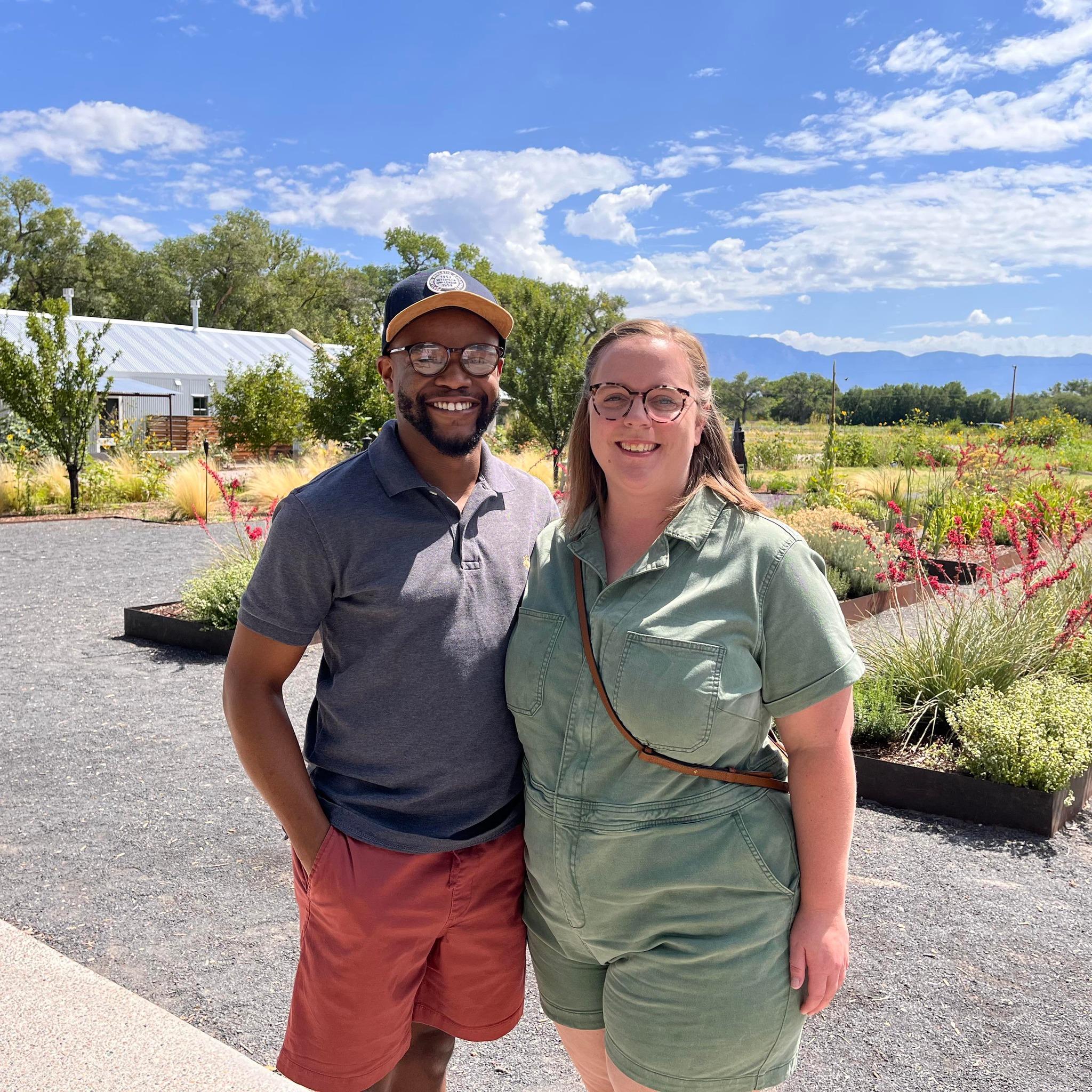 Our favorite place. Los Poblanos Lavender Farm in Albuquerque