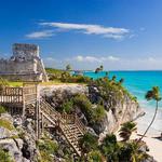 Archeological Zone of Tulum - Mayan Port City Ruins