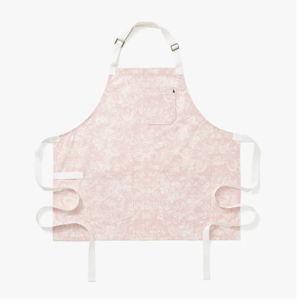 Cropped Essential Apron by Hedley & Bennett x LoveShackFancy in Perennial Pink