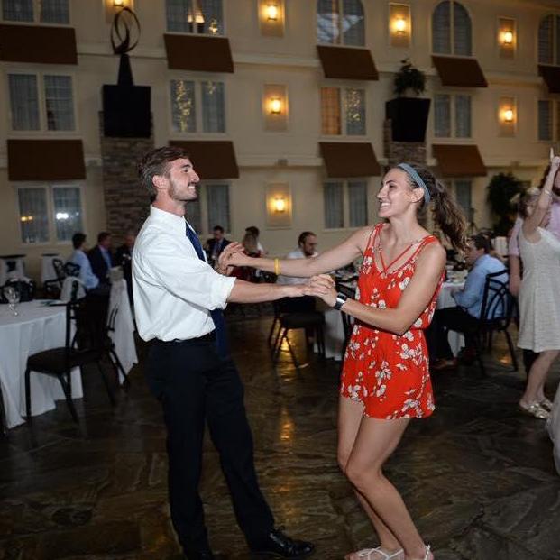 First time they were wedding dates together.