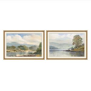 Summer Plein Air Framed Print (Set of 2)