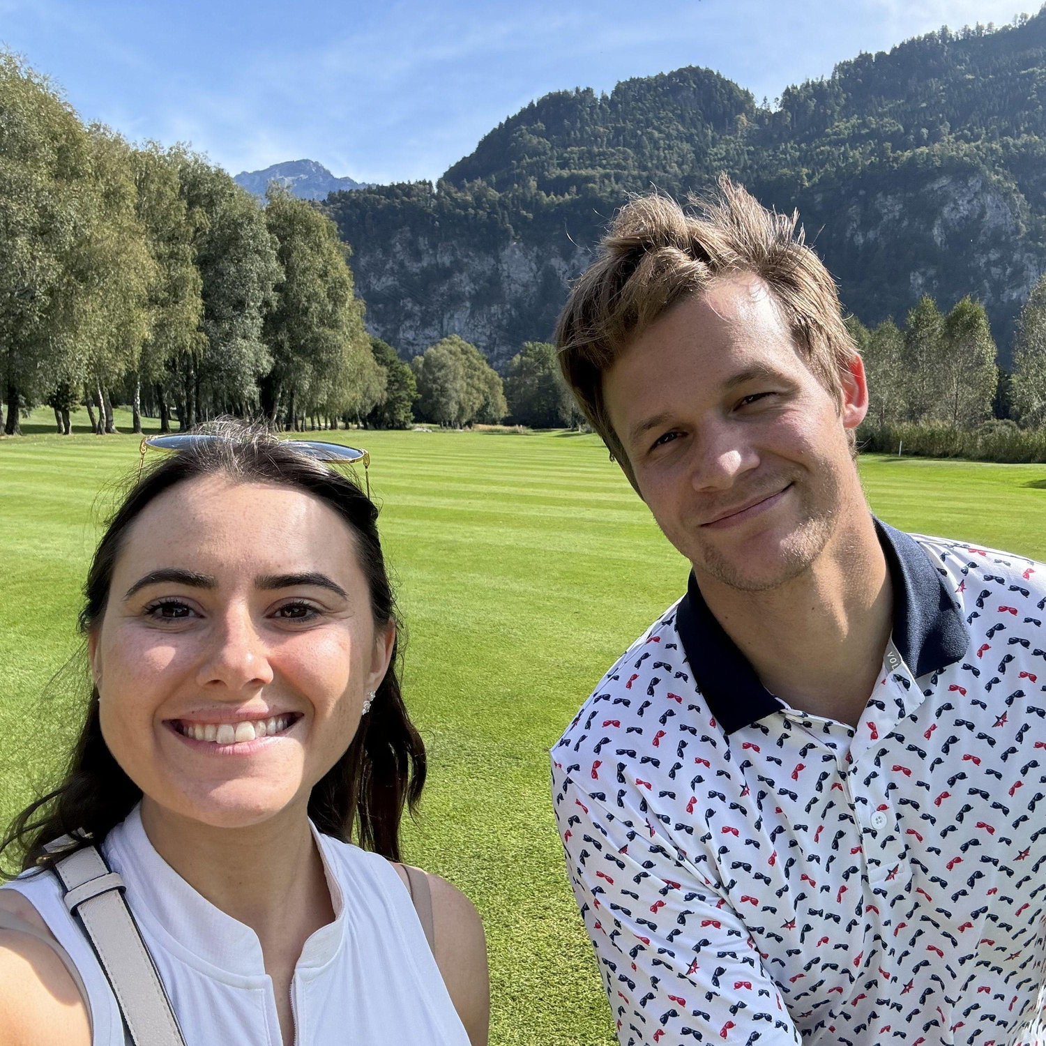 Golfing in Interlaken, Switzerland. September 2023.