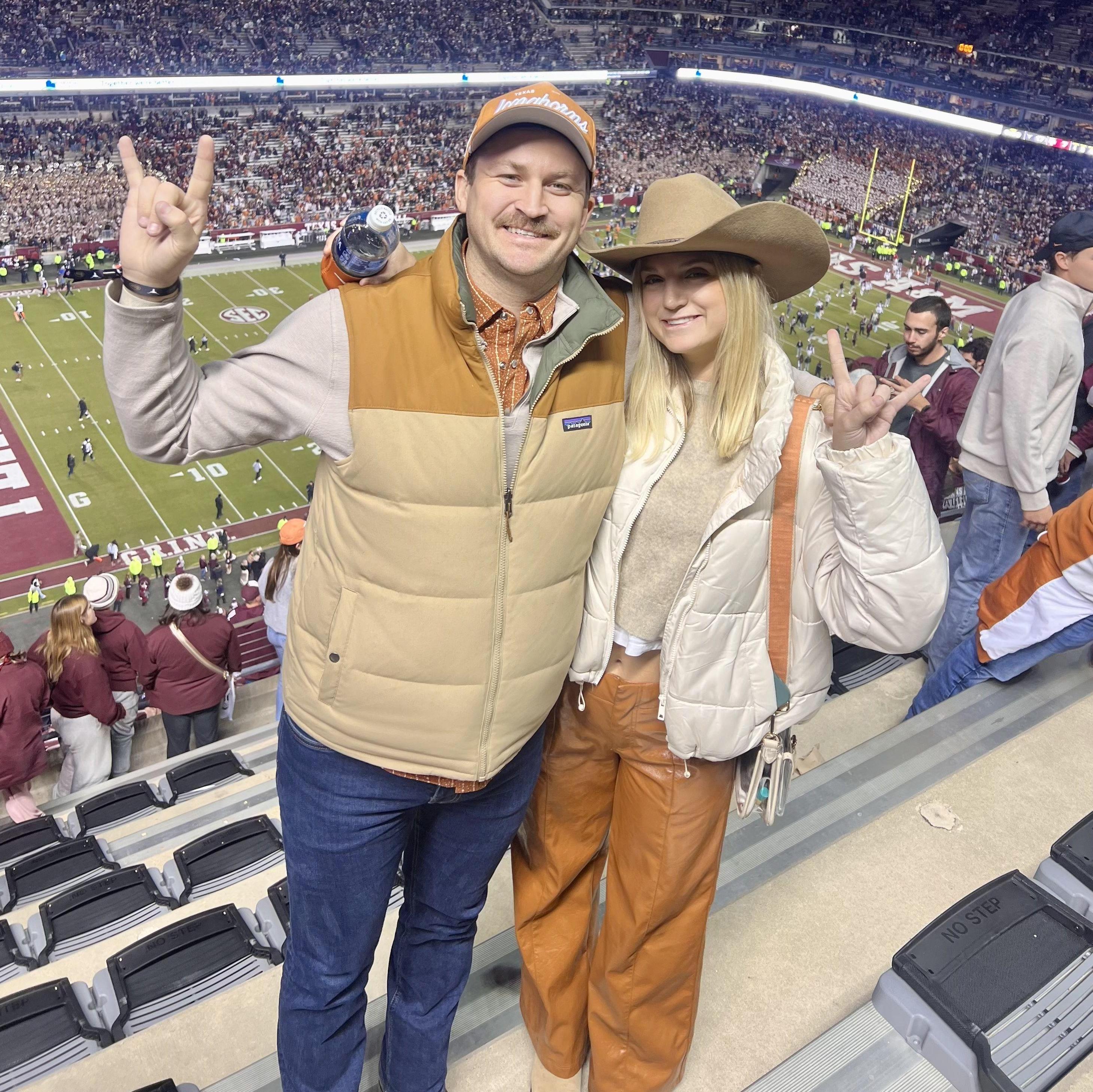 Horns win in College Station