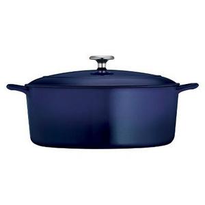 Tramontina 7 Quart Cast Iron Dutch Oven - Blue