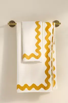 Maeve by Anthropologie Scalloped Cotton Towel Collection