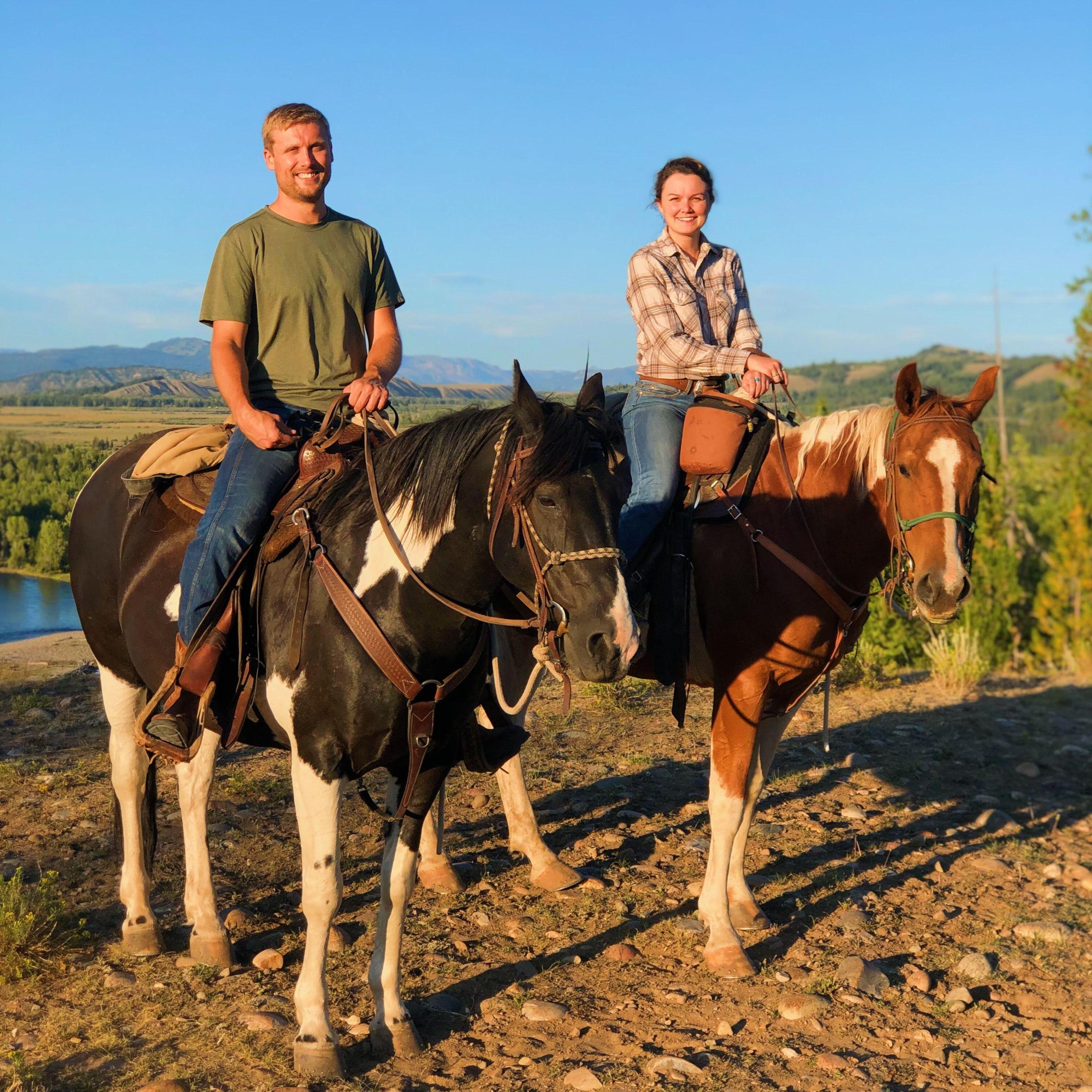 Joe came out to visit Shannon for his 30th birthday while she worked at Lost Creek Ranch in the Summer of 2019