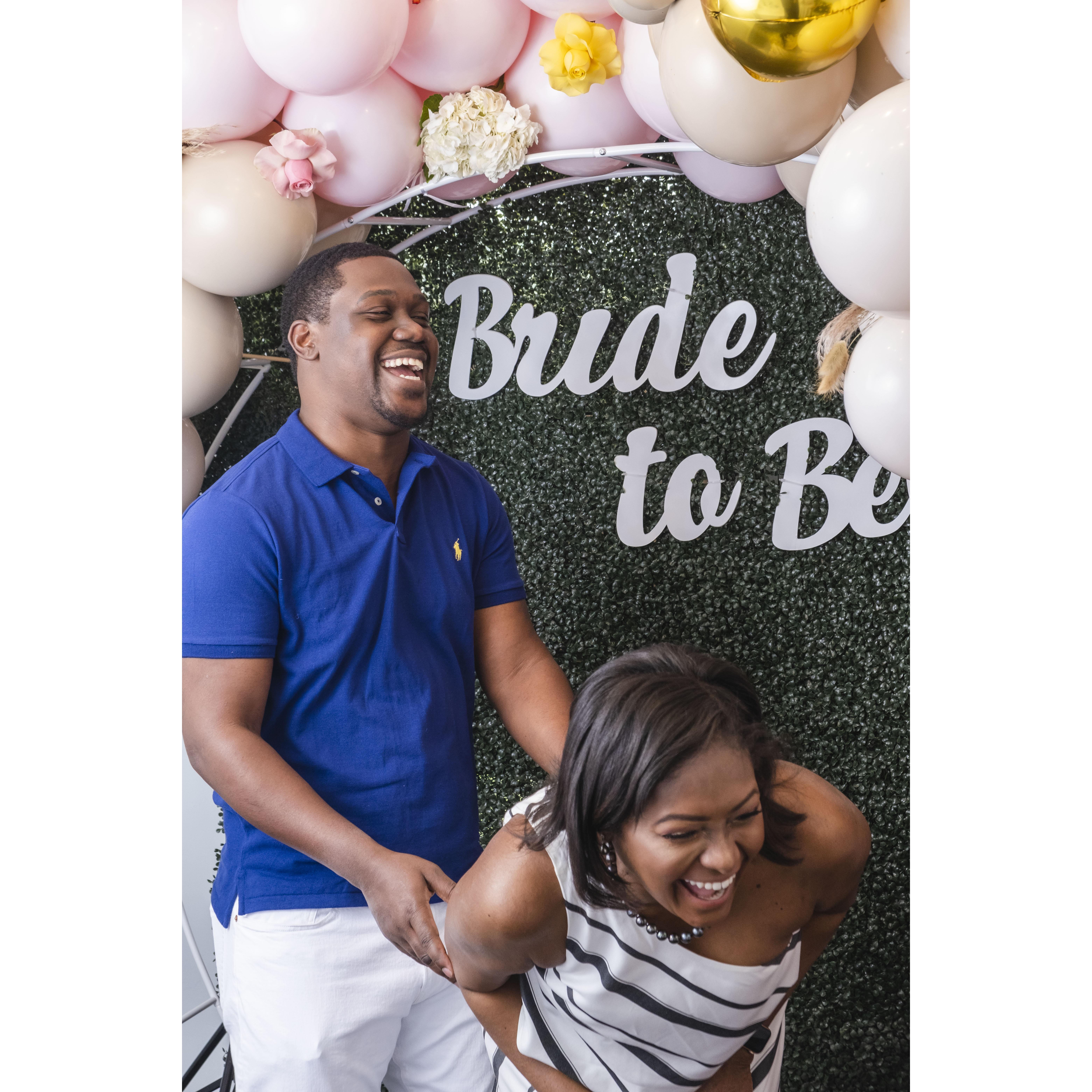 Here's to a lifetime of laughter together!