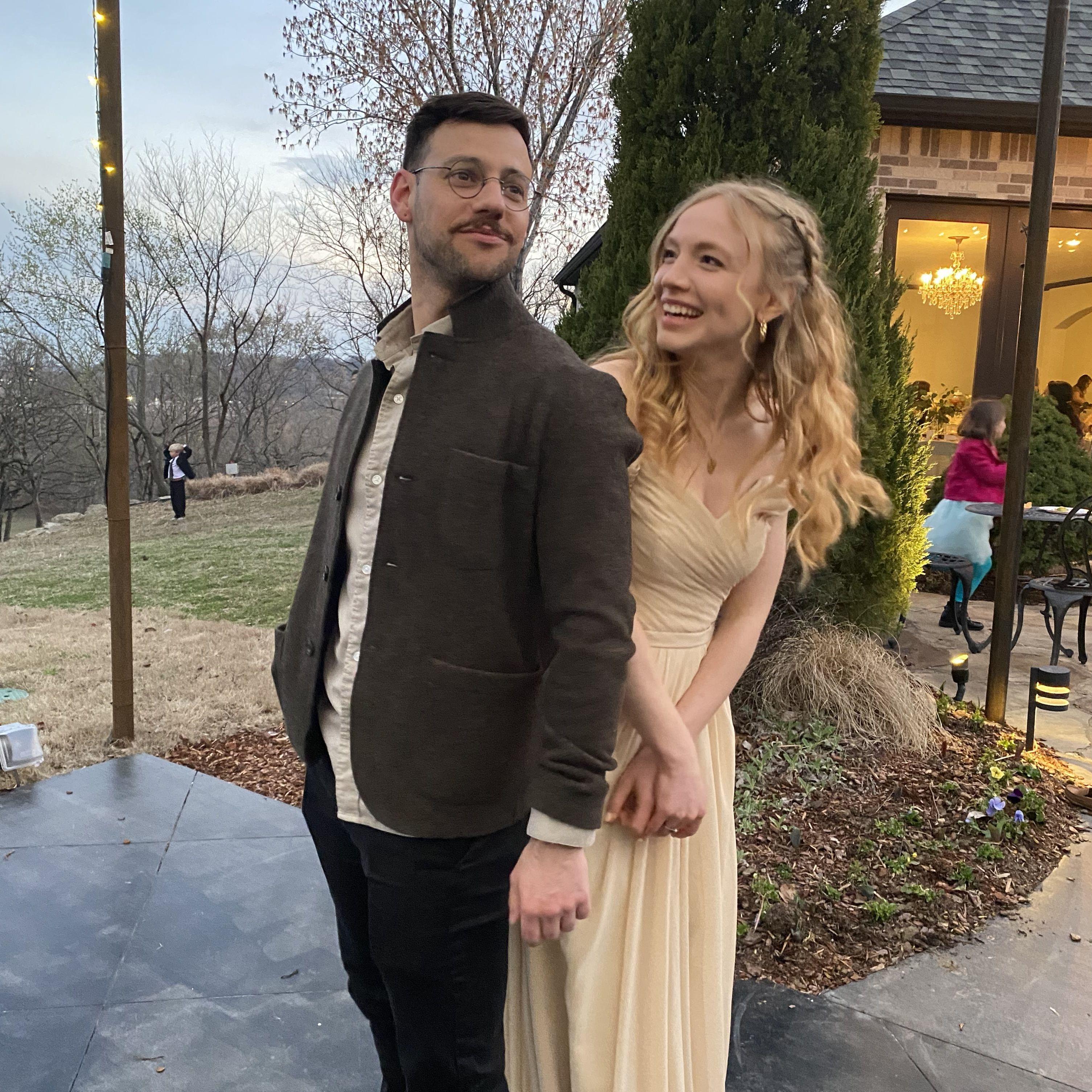 First dance partners at Nadia’s cousin’s wedding. Circa March 2023