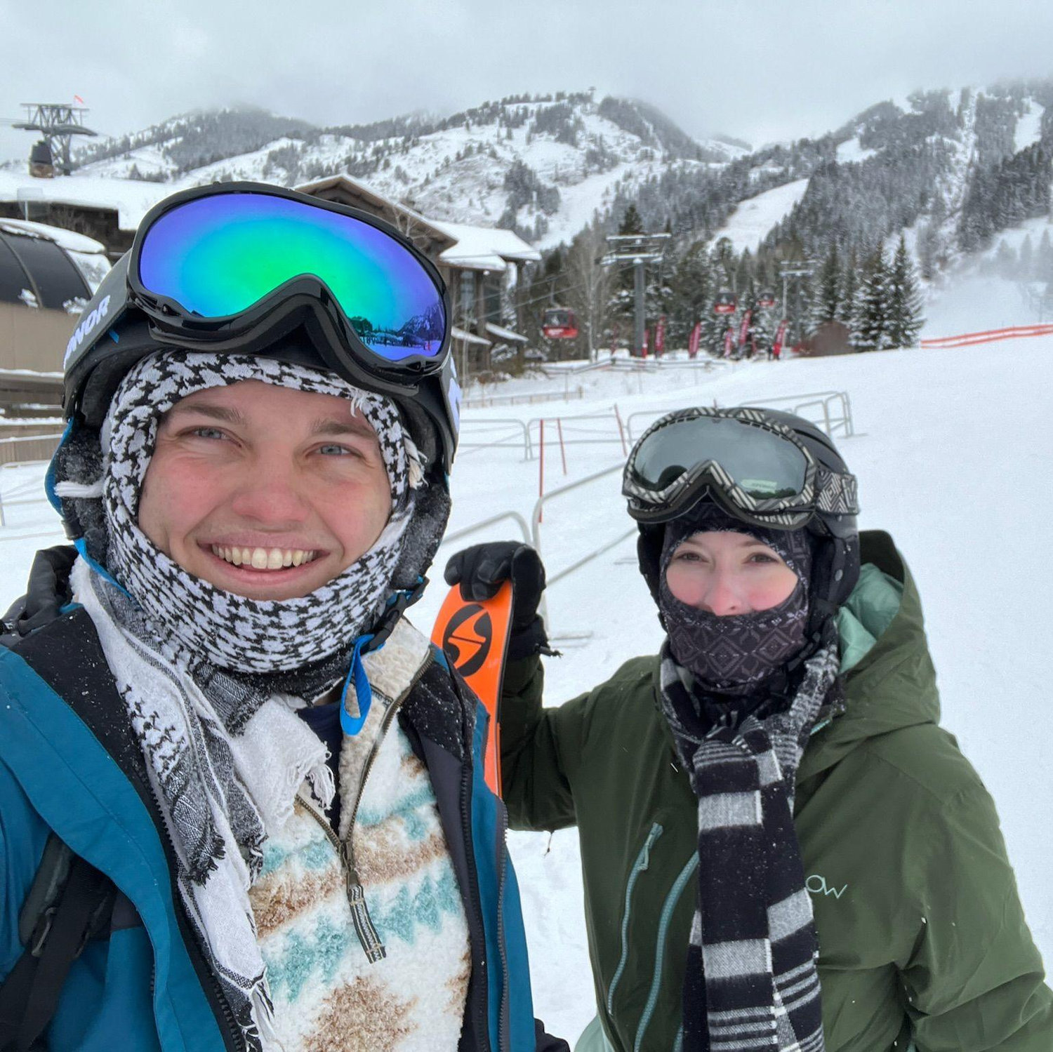 We love hanging out in the snow