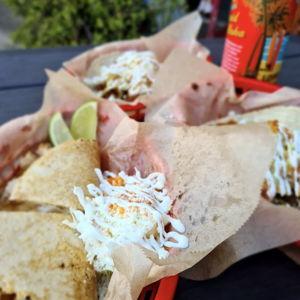 Honeymoon - gf dinner at Tiki Tacos
