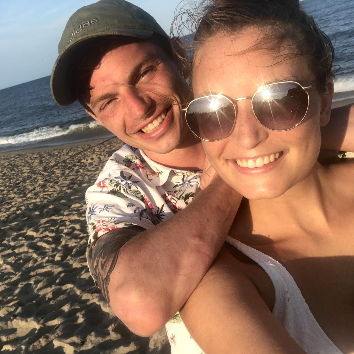 7/25/20… our first time at the beach together!