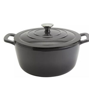 Mingle & Co. 5-qt. Enameled Cast Iron Dutch Oven