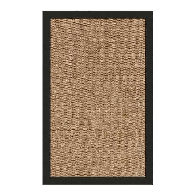 Deni Color-Bound Outdoor Performance Rug, 5' x 8', Black