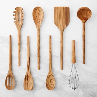 Williams Sonoma Ultimate Wood Utensil Set of 8