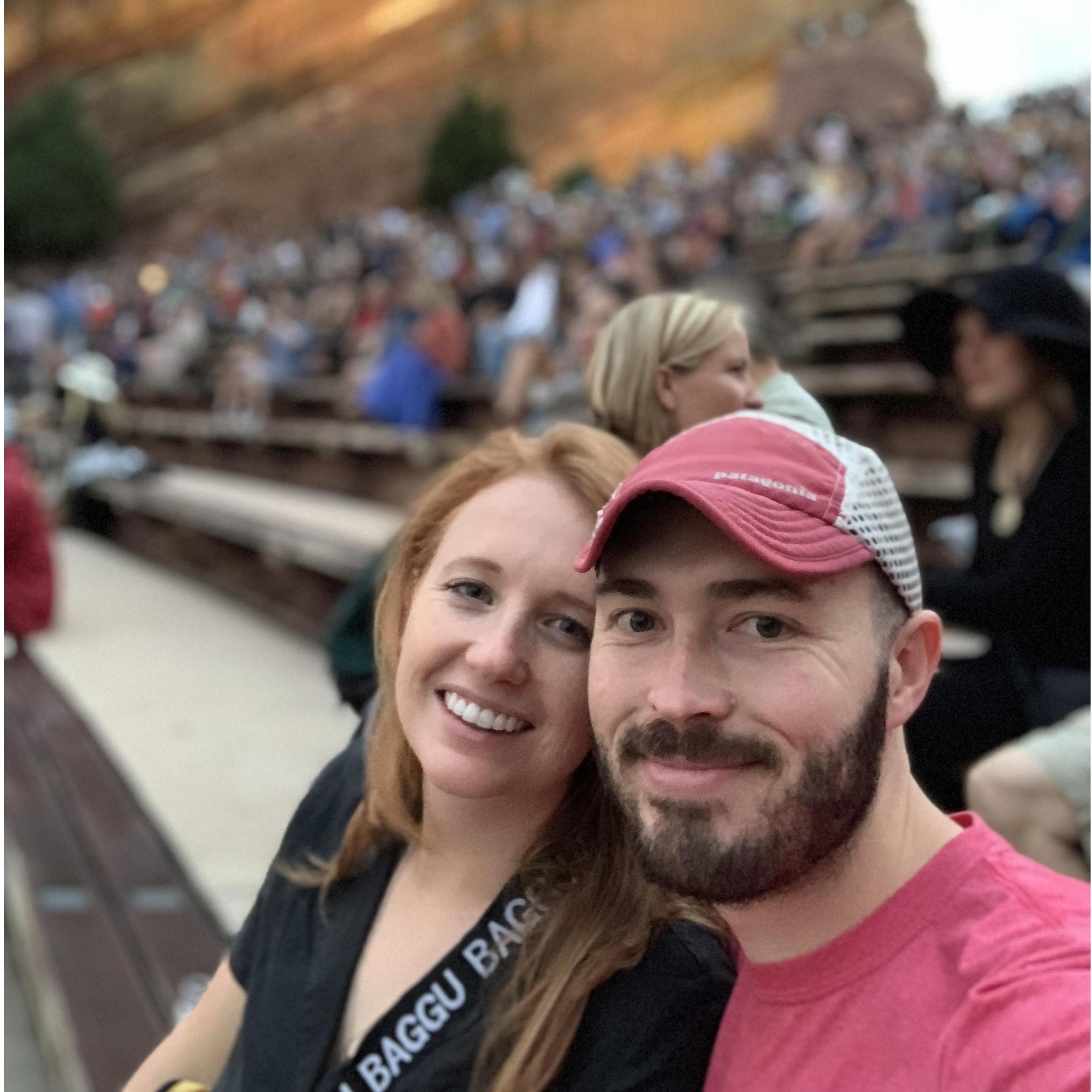 Seeing the Avett Brothers :)