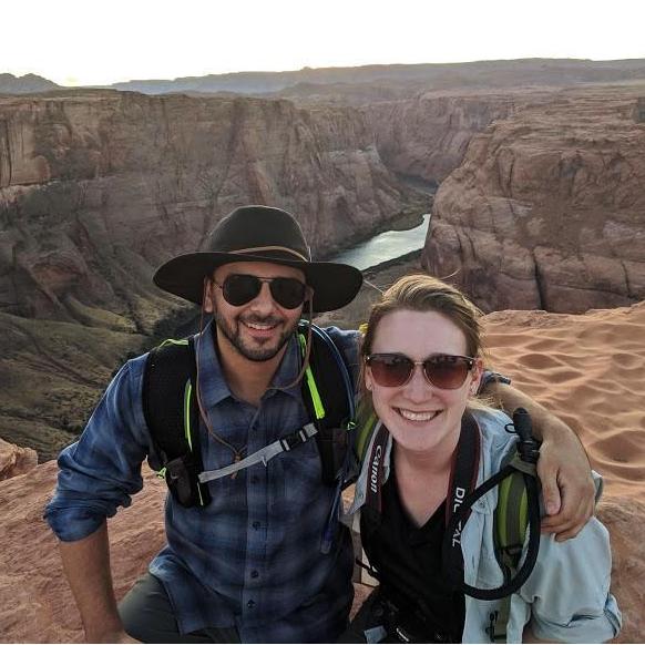 Hiking in the desert!