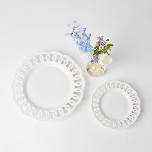 White Lace Starter Plate