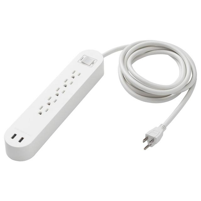 IKEA: KOPPLA5 outlet power strip & 2 USB ports, white118 "