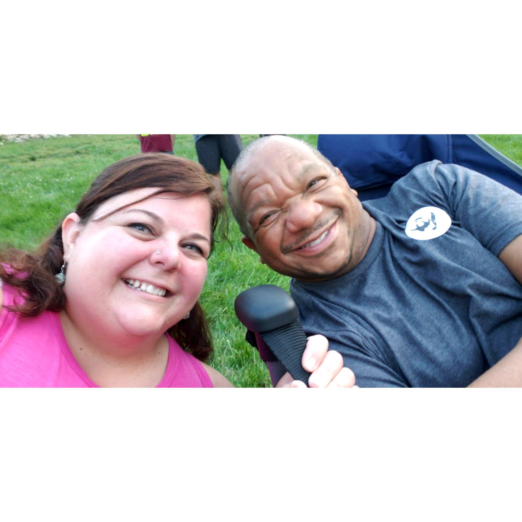 Our second date to Shakespeare in the Park. June 2023