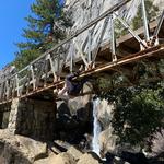 Hetch Hetchy Reservoir and Wapama Falls