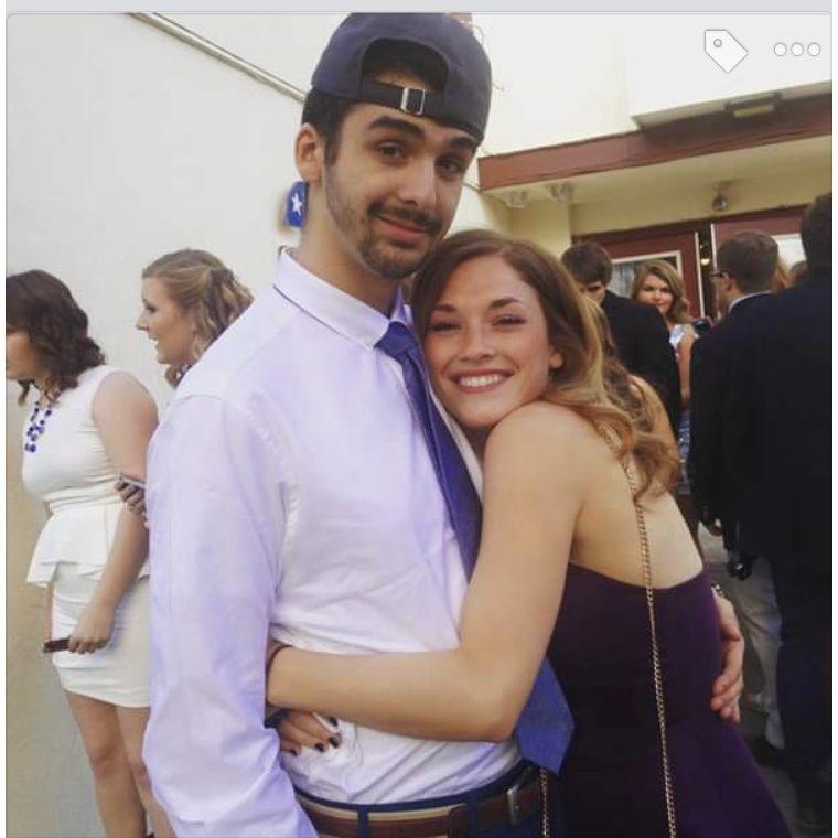 Kiera's college sorority formal, Spring 2015.