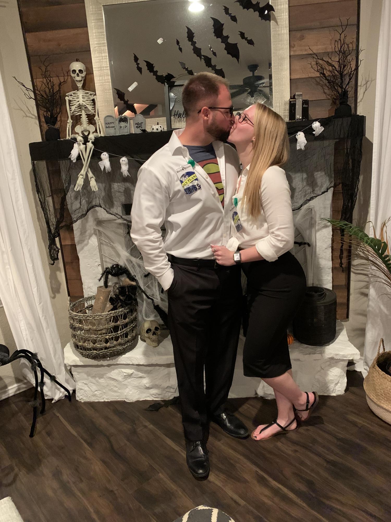 Our first halloween together.
Clark Kent & Louis Lane!
2019
