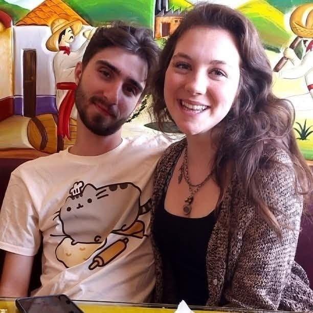 Our first photo together, September 2015