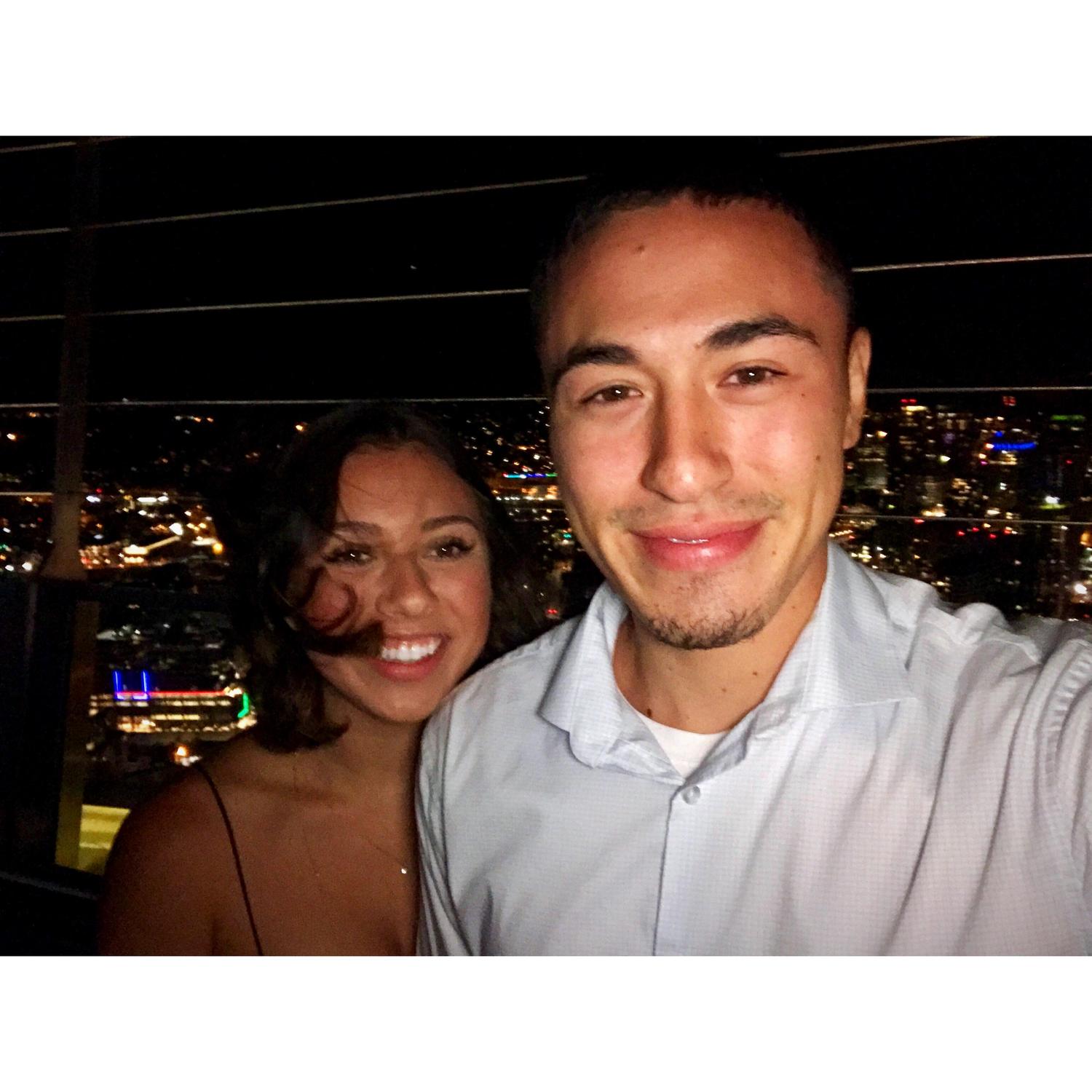 Jon's 23rd bday at the Space Needle!
Seattle, WA
Jul. 28 2017
