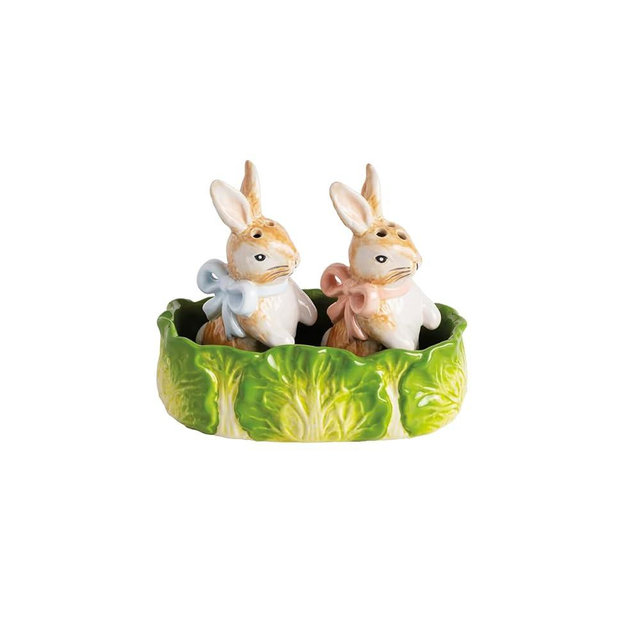 Mud Pie Easter Bunny Salt And Pepper Set