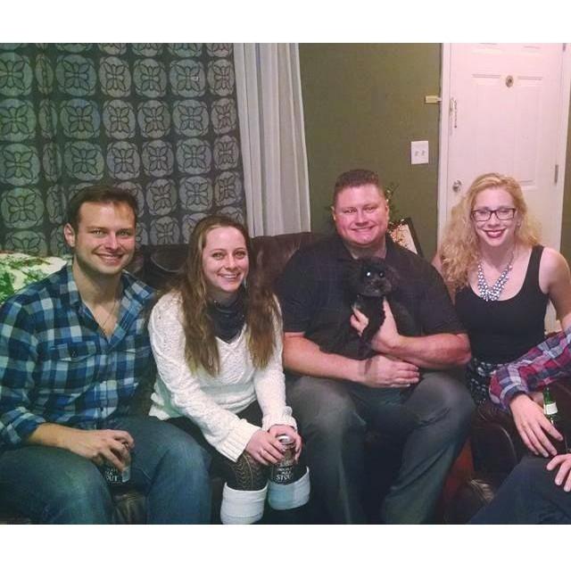 December 2015 with Jess and Brandon