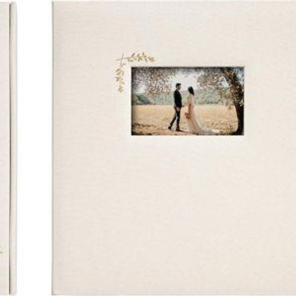 Premium Scrapbook Album – Acid-Free Photo Album with Writing Space – 100 Pages for Size 4x6 – Holds 500 Photos – Wedding, Baby, Travel & Family Memories