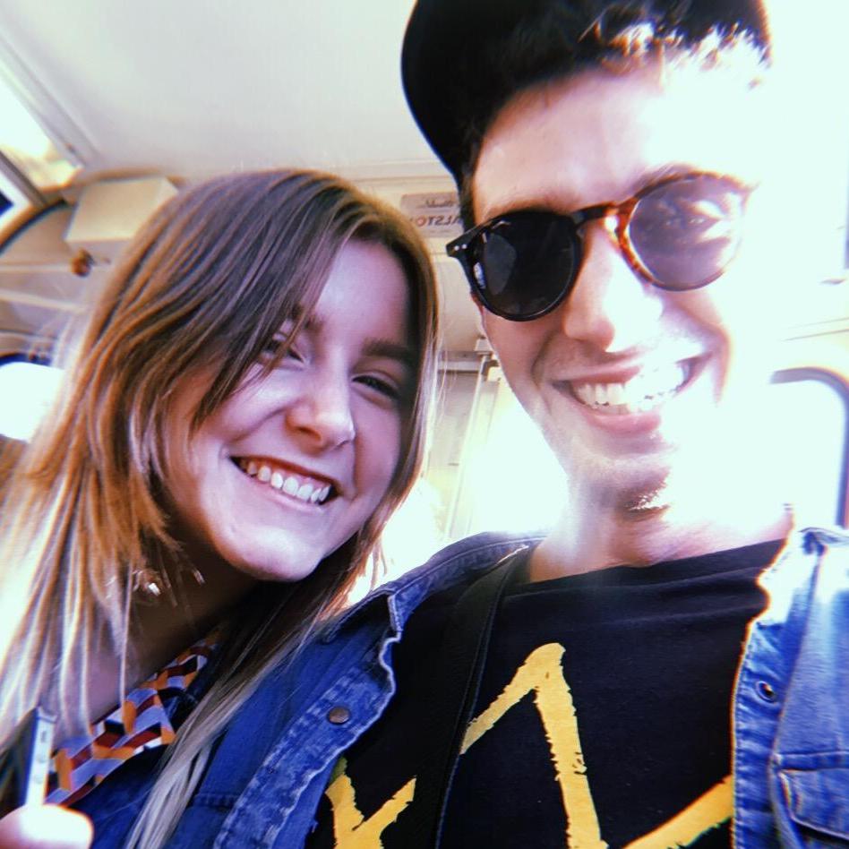 We even have fun on the blue line