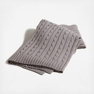 Cable Knit Throw