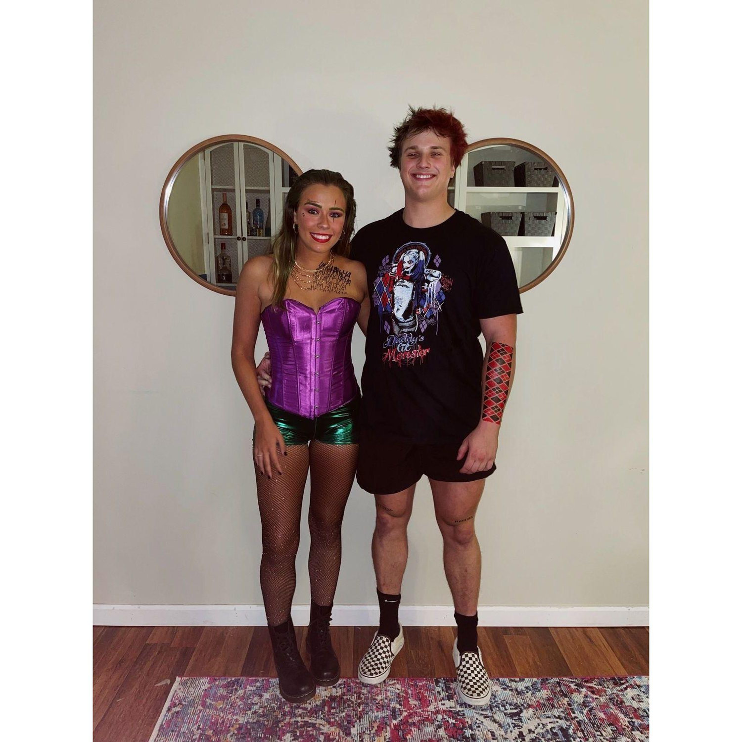 The Joker and Harley Quinn