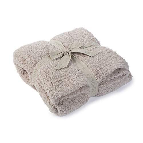 Barefoot Dreams CozyChic Throw - Stone 54" x 72"