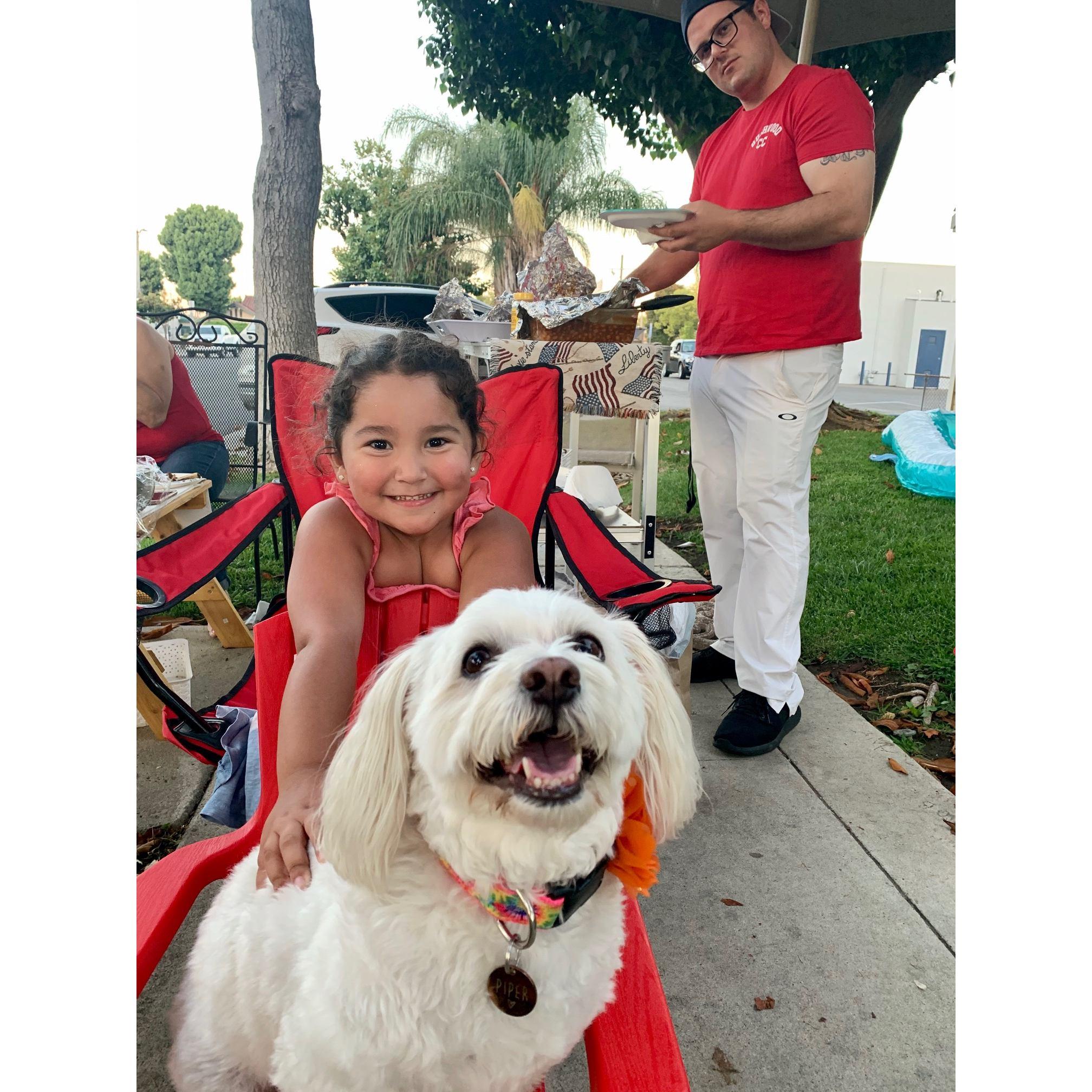 4th of July with Eastyn and Piper 2020