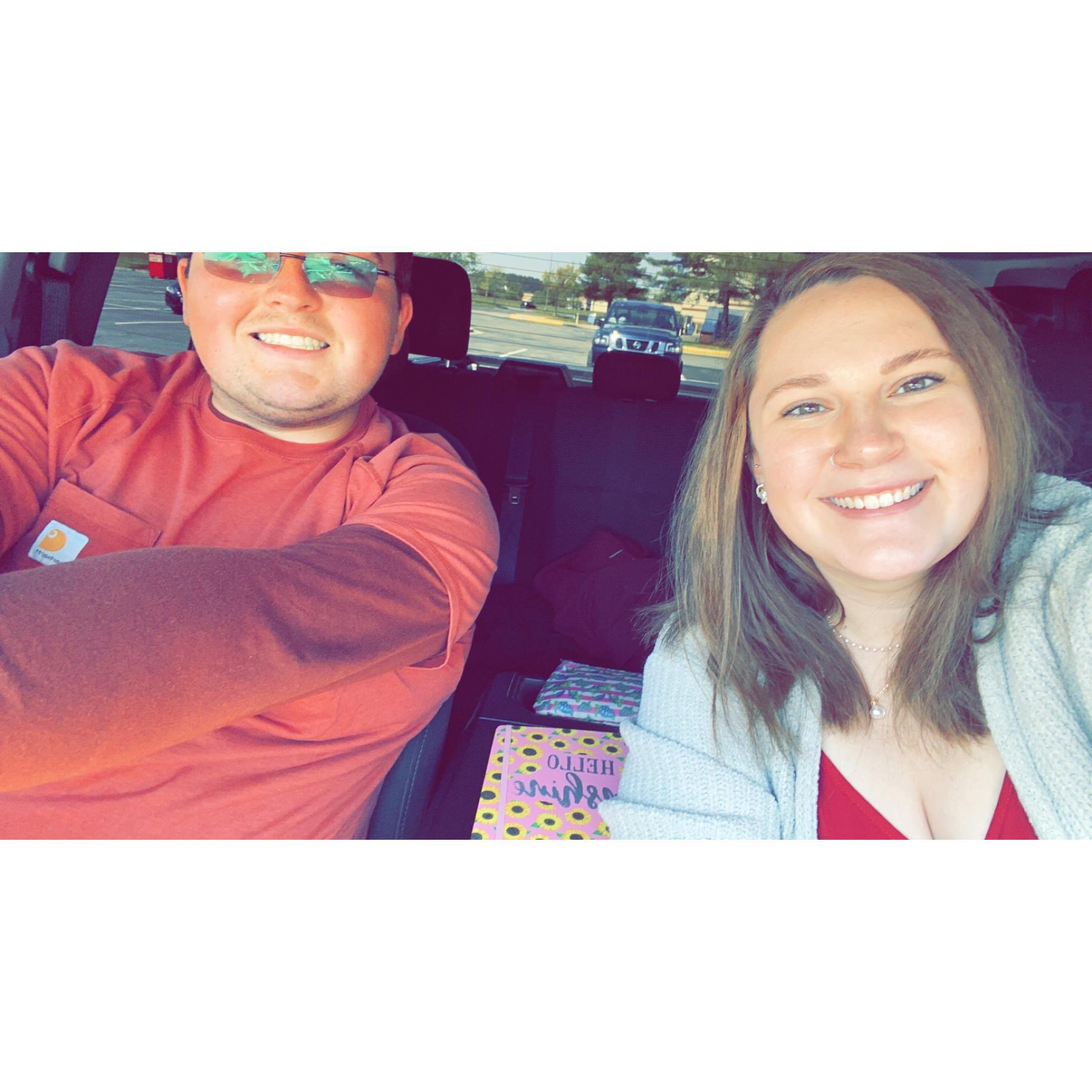 Celebrating our 3 year anniversary with a trip to OC! April 23, 2021
