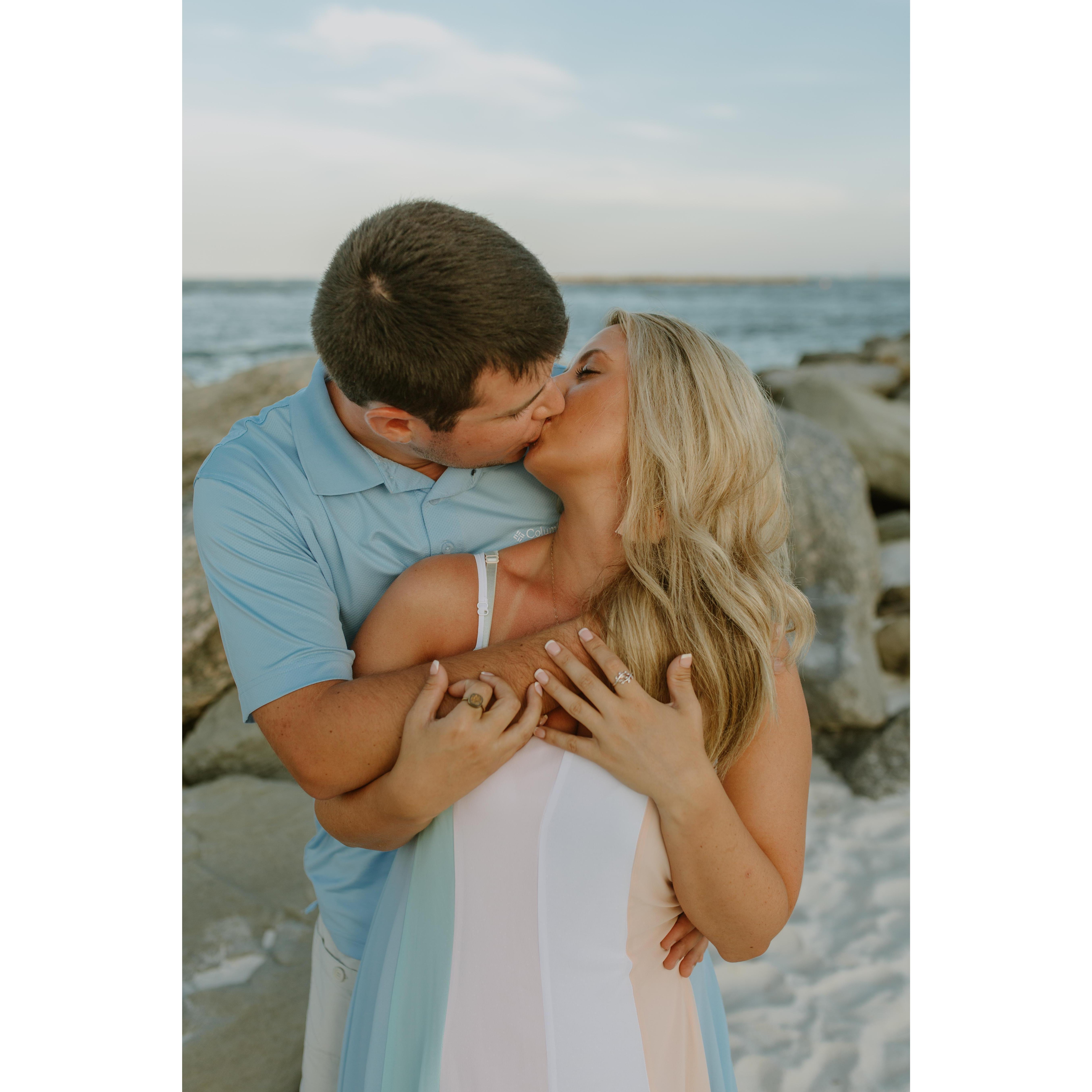 Why would you want to marry me for, anyhow?
So I can kiss you anytime I want.