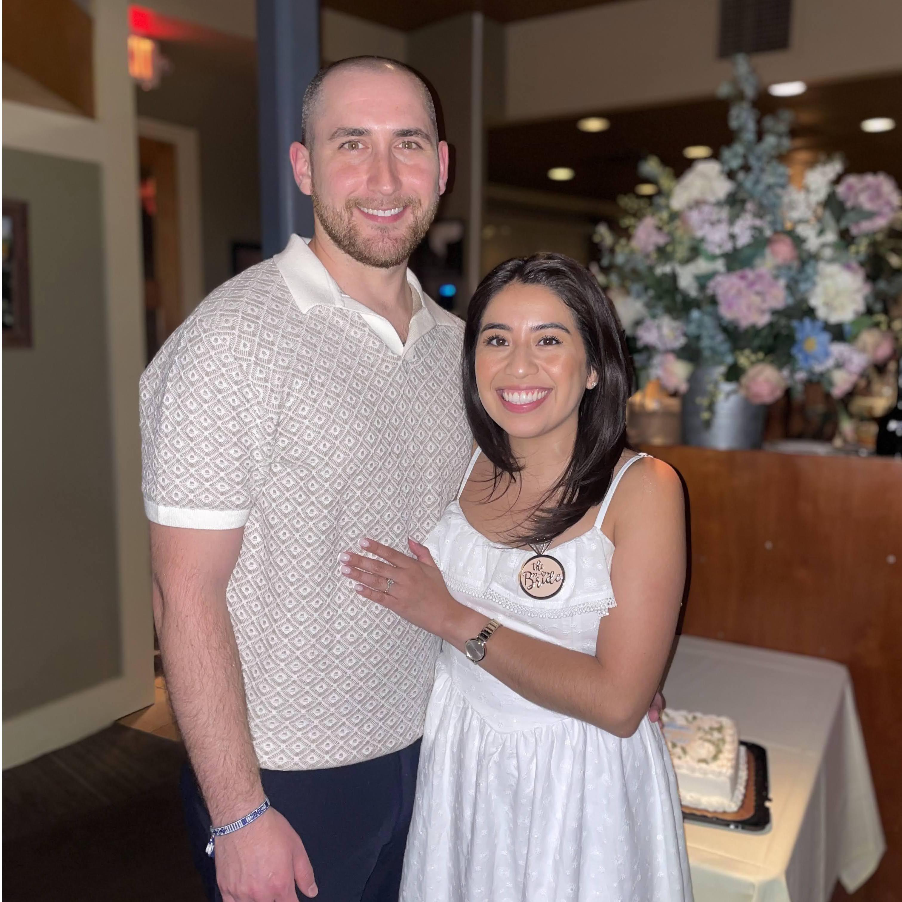 Our Engagement Dinner! - 2024