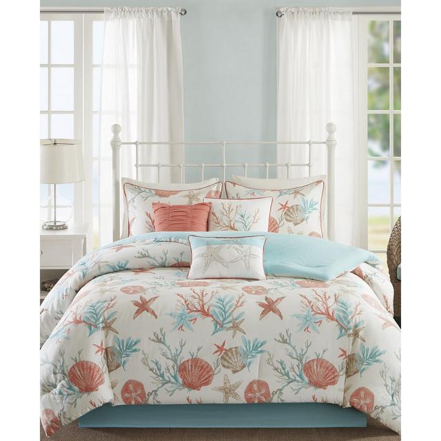Madison Park Pebble Beach 7-Pc. Queen Comforter Set