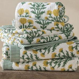 Eudora Dark Yellow Bath Towel