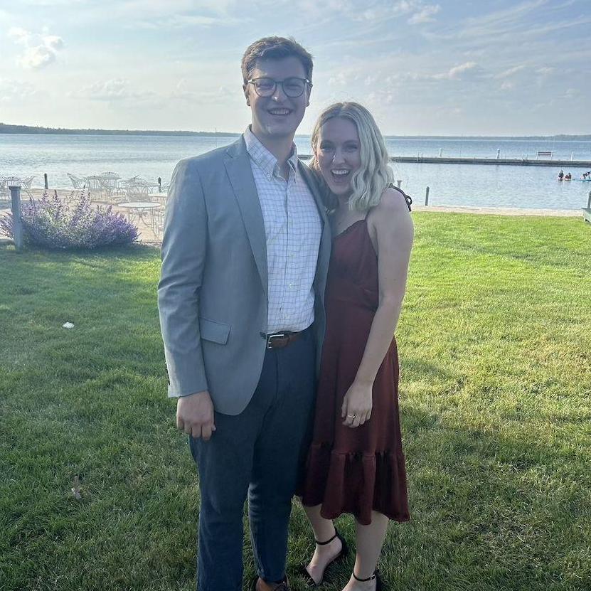 The first wedding we attended together (hi Thomas and Katie) in summer 2023