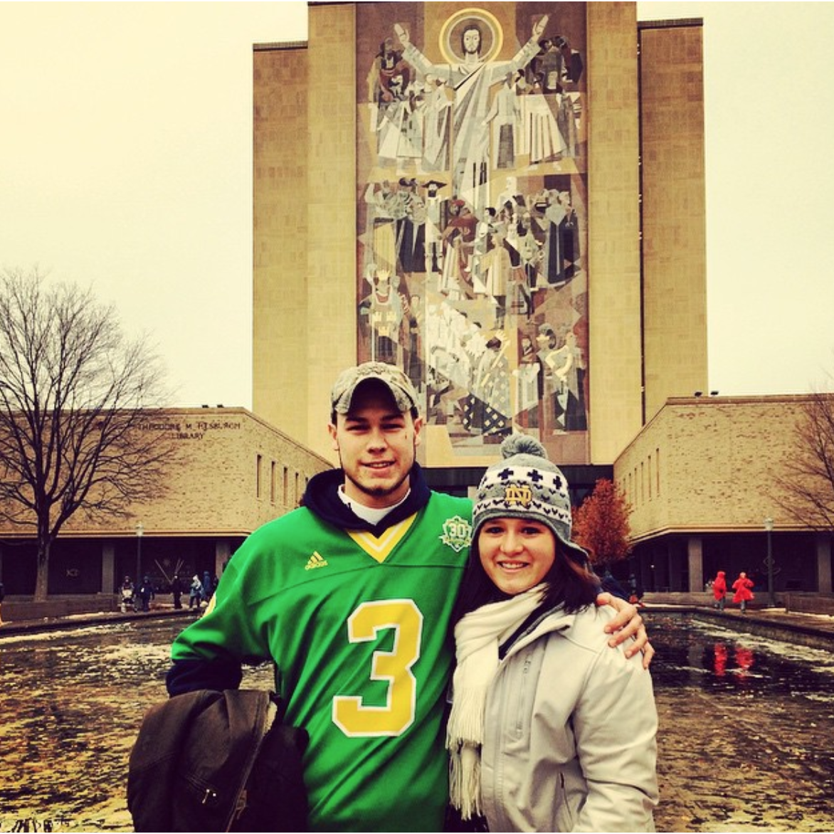 Notre Dame game–2014