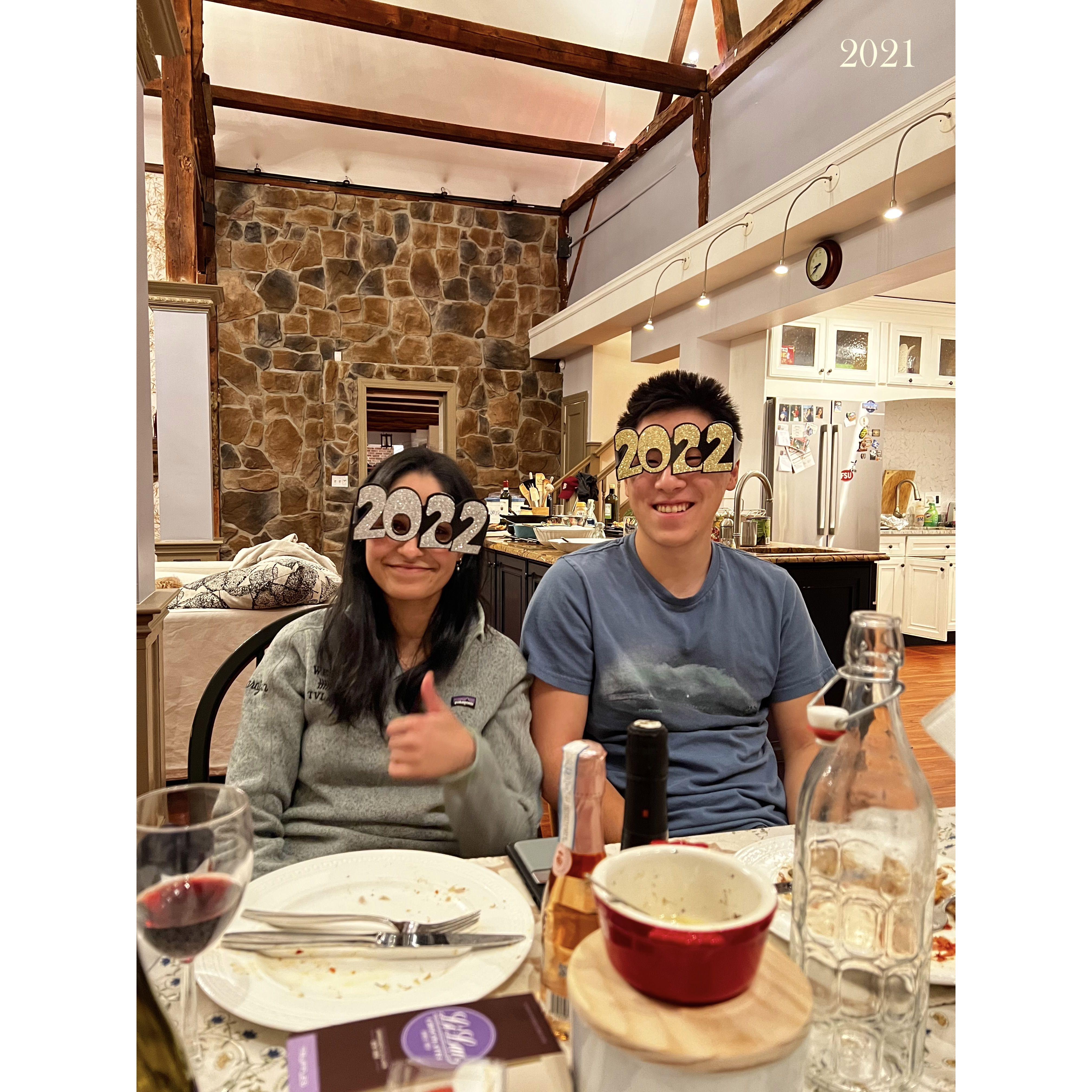 2021: Ringing in 2022 in style