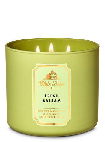 White Barn Fresh Balsam 3-Wick Candle